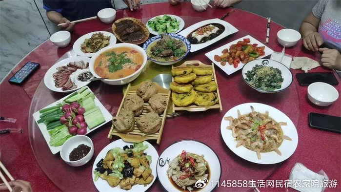 天津市蓟州区下营镇荟缘农家院,可住50人,三餐一宿人均才118!