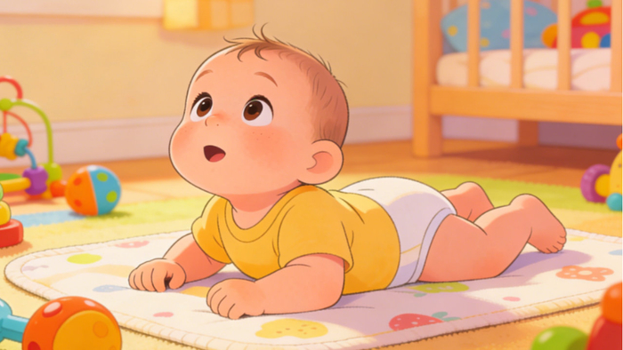 “抬头早”和“抬头晚”，是智力区别？妈妈早知道越好