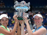张帅第二次获得澳网女双冠军，37岁老将仍在球场上书写传奇