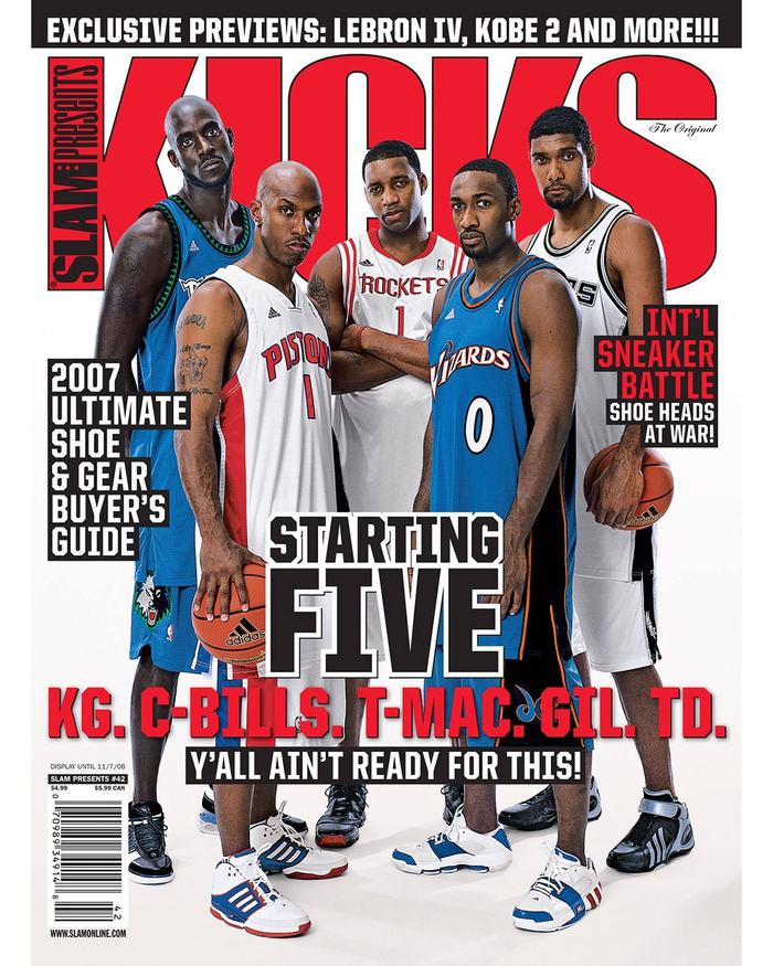 那些年麦迪登上过的slam杂志封面