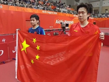 男单决赛赛后谁注意现场？高喊王楚钦辛苦，挑衅嬉笑林诗栋打一单