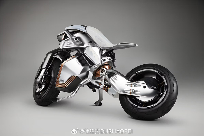 yamaha打造的全新电能概念摩托车motoroid2