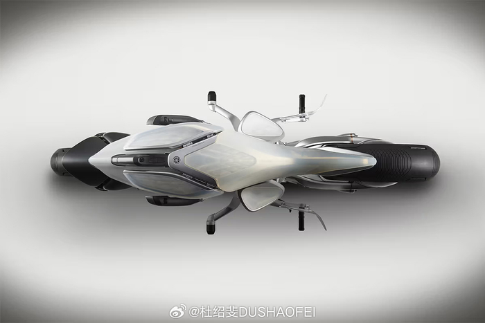 yamaha打造的全新电能概念摩托车motoroid2