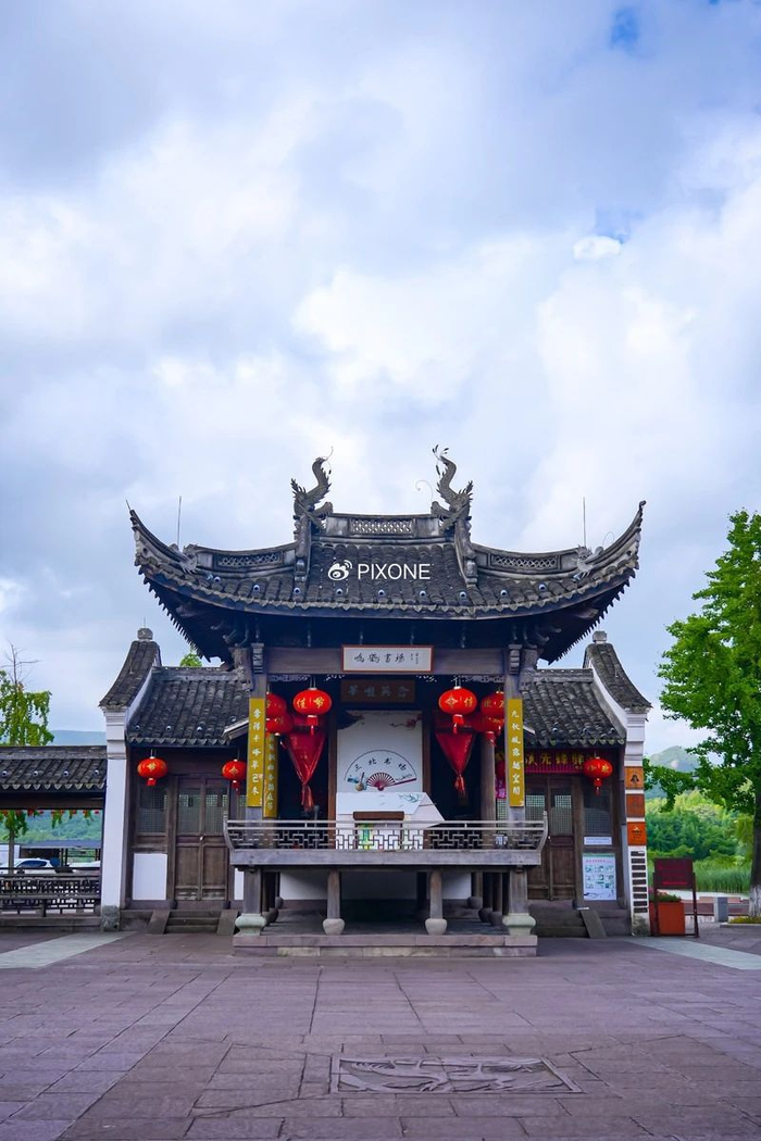 最后一站,鸣鹤古镇.