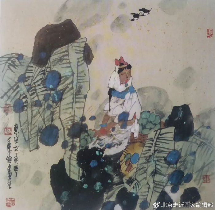 周永家中国近现代名家大红袍画集作品|大红袍|画家|大海_新浪新闻