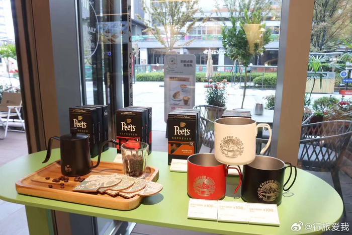 peets coffee杭州东站万象汇店开业啦 所有的付出都是一种沉淀