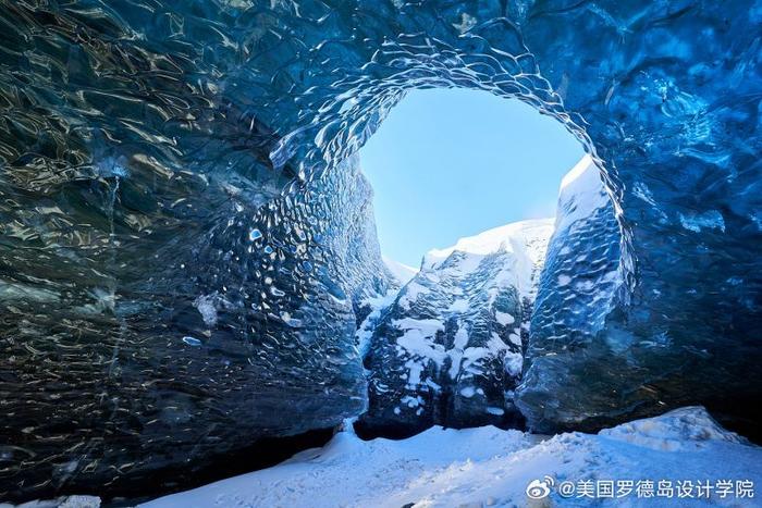 冰川溶洞照片图片