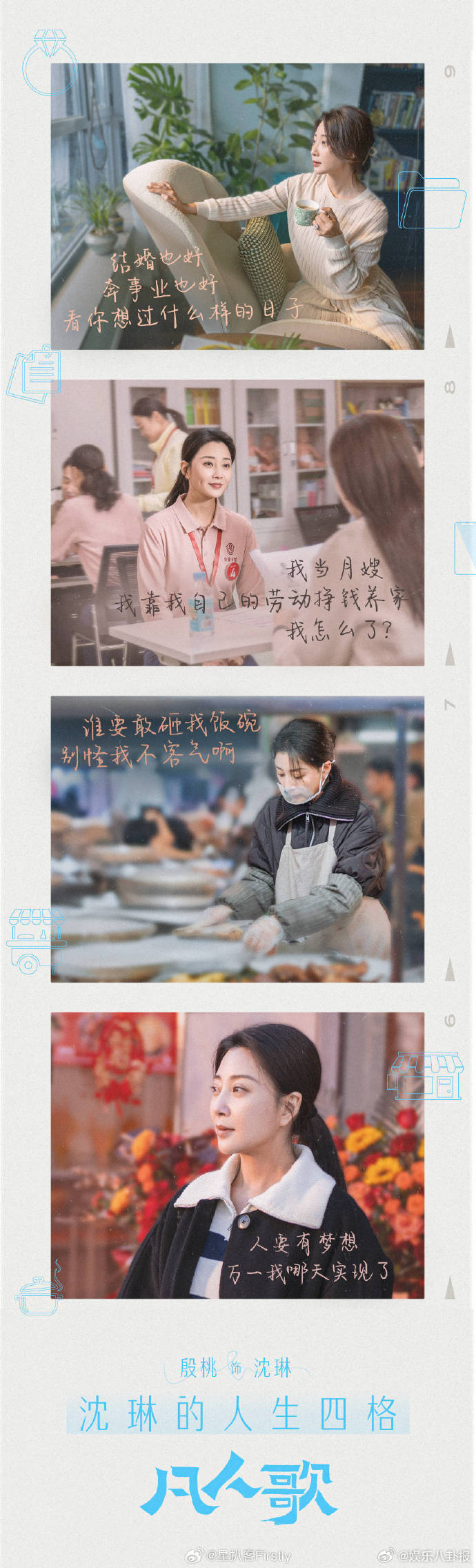 《凡人歌》豆瓣评分出炉,7.4分刚刚好,社会话题够热,cp甜度超标…__财经头条__新浪财经