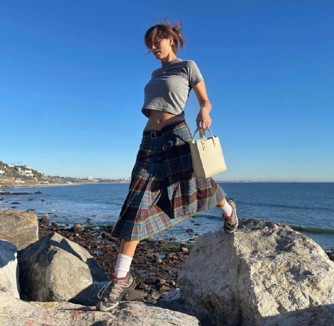 美国美女博主ig日常穿搭分享