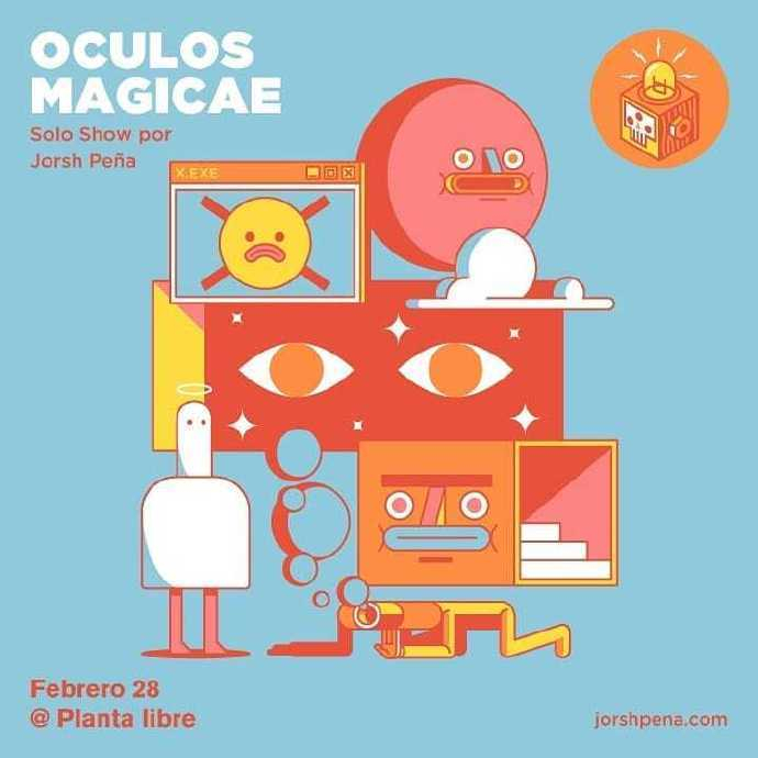 扁平风插画海报jorgepe09a