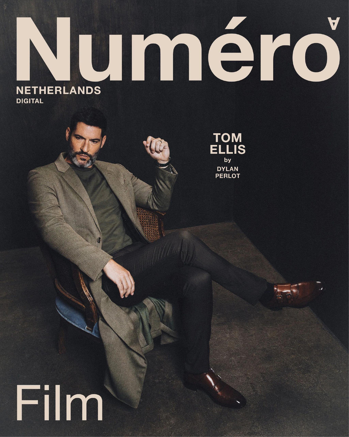 《路西法》演员汤姆·艾利斯登上荷兰版《numéro》电子新刊封面