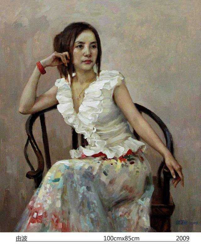 考入中央美术学院油画系第六届研修班专业深造,师从著名画家朱乃正