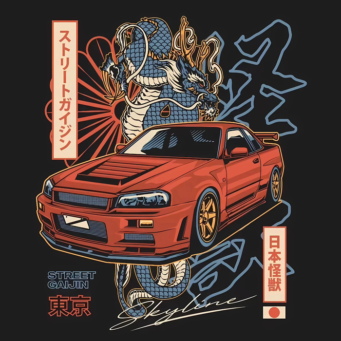 插画师『hella waits art』设计的动漫角色专属用车(第三弹)!