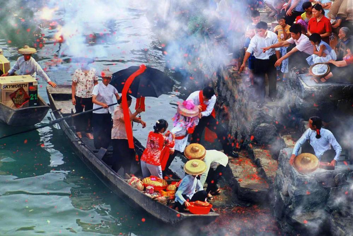 水上人家过大年年味大家谈
