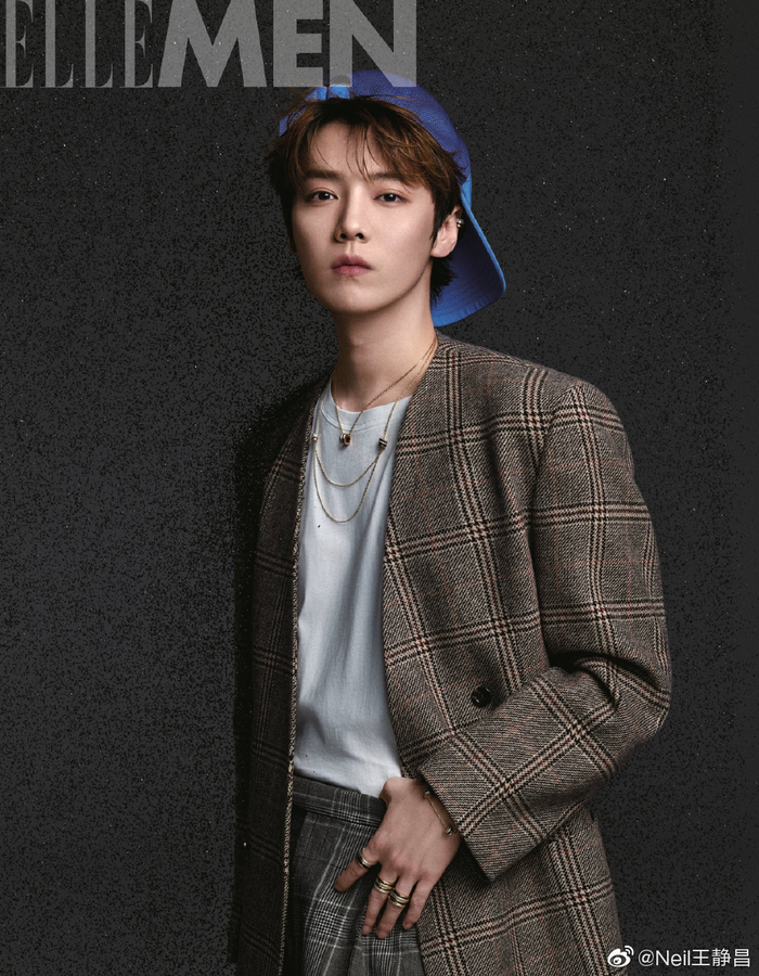 鹿晗@m鹿m 登上《睿士elle men》四月刊封面