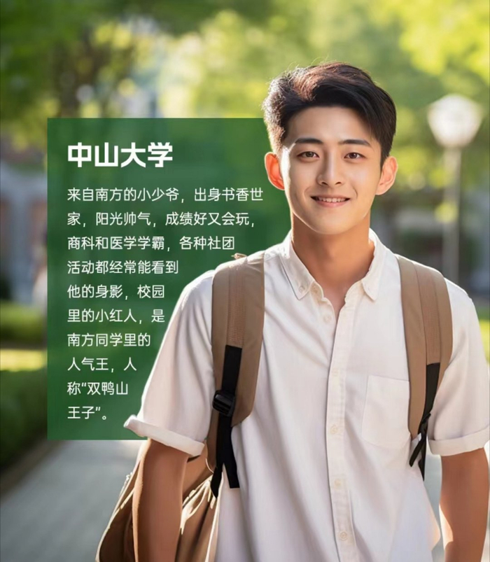 各大高校帅哥ai拟人化