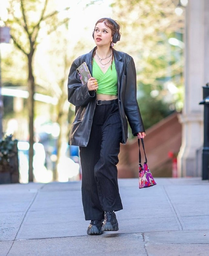 纽约曼哈顿潮人街拍