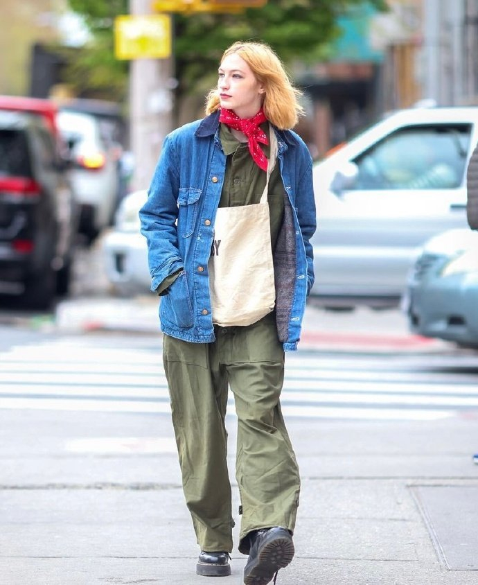 纽约曼哈顿潮人街拍