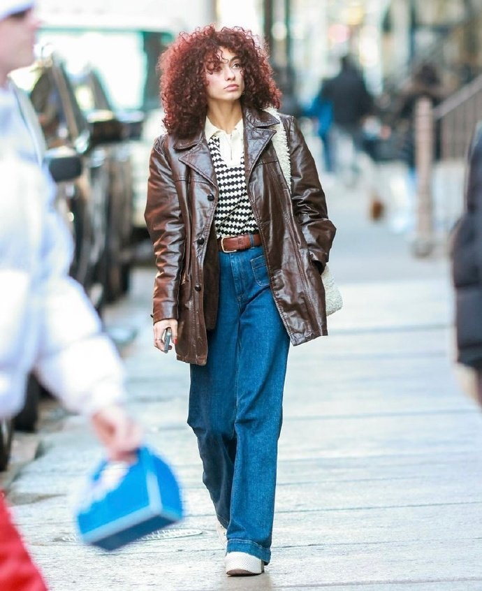 纽约曼哈顿潮人街拍