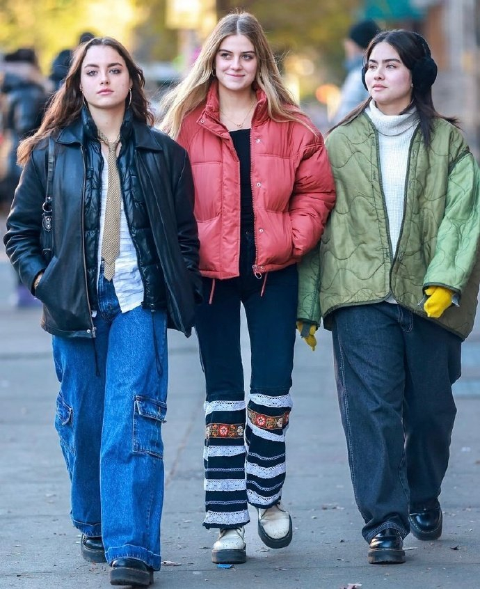 纽约曼哈顿潮人街拍