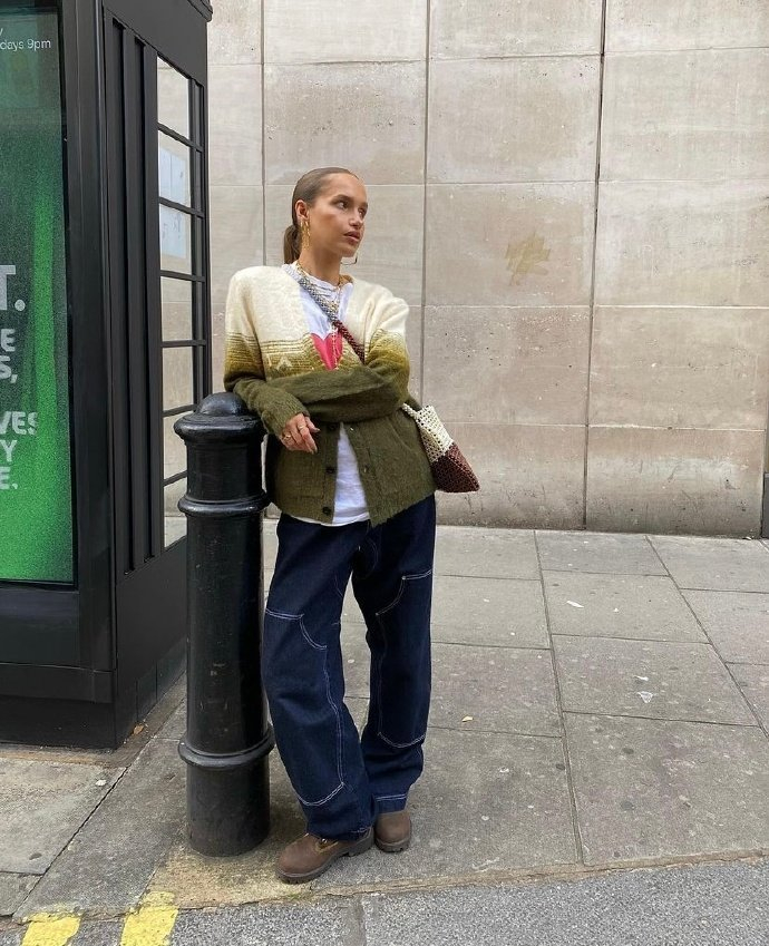 美式轻复古穿搭