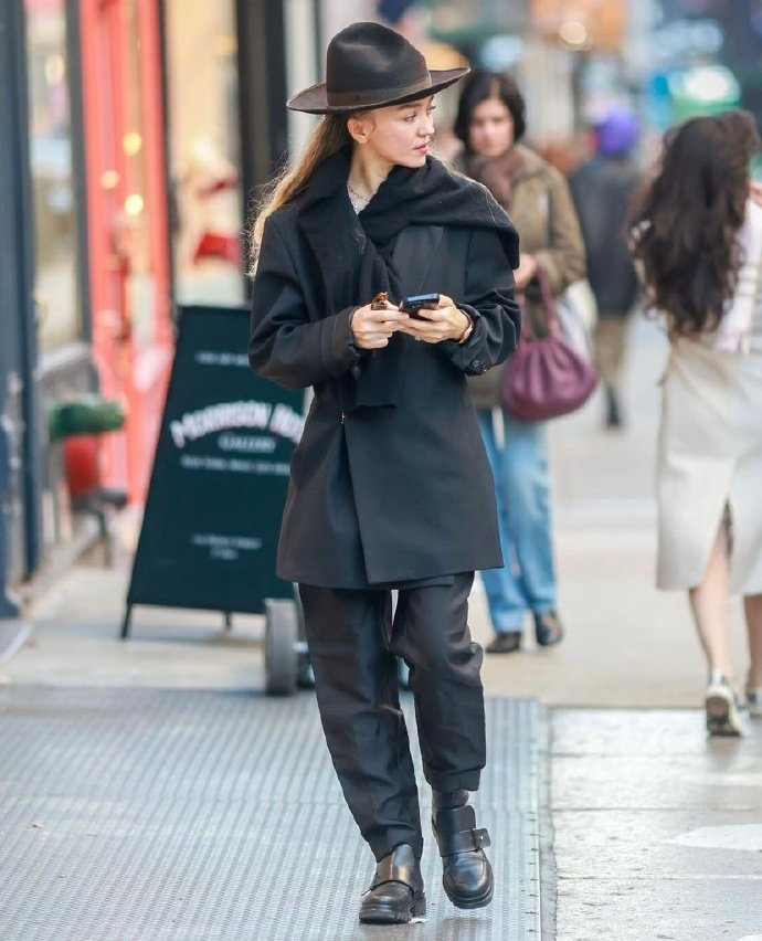 纽约曼哈顿潮人街拍