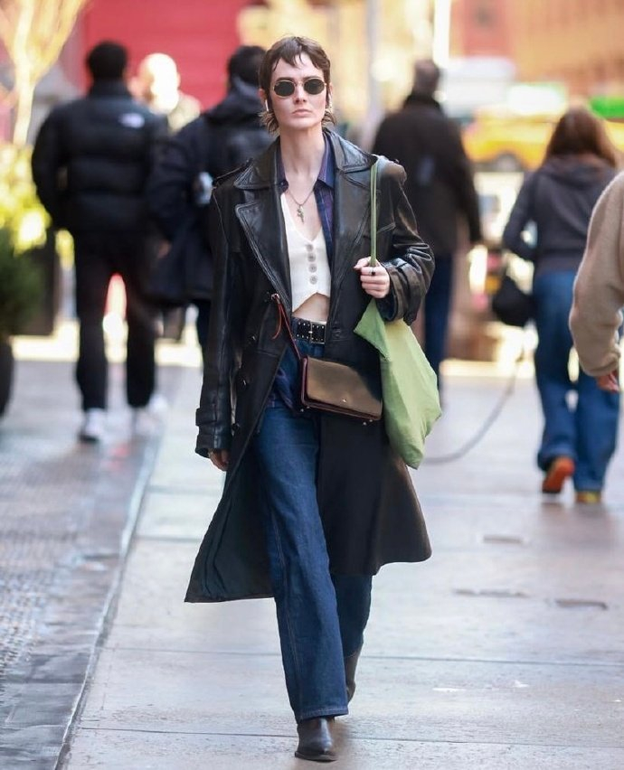 纽约曼哈顿潮人街拍