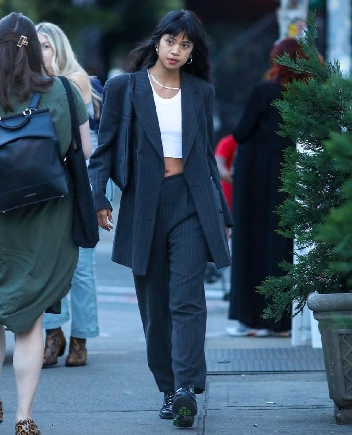 纽约曼哈顿潮人街拍