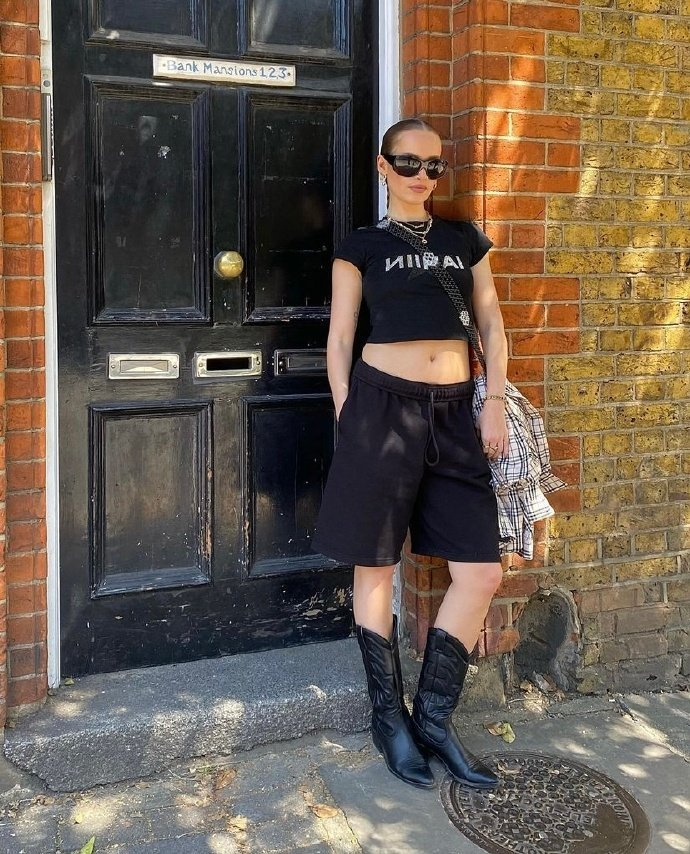 美式轻复古穿搭