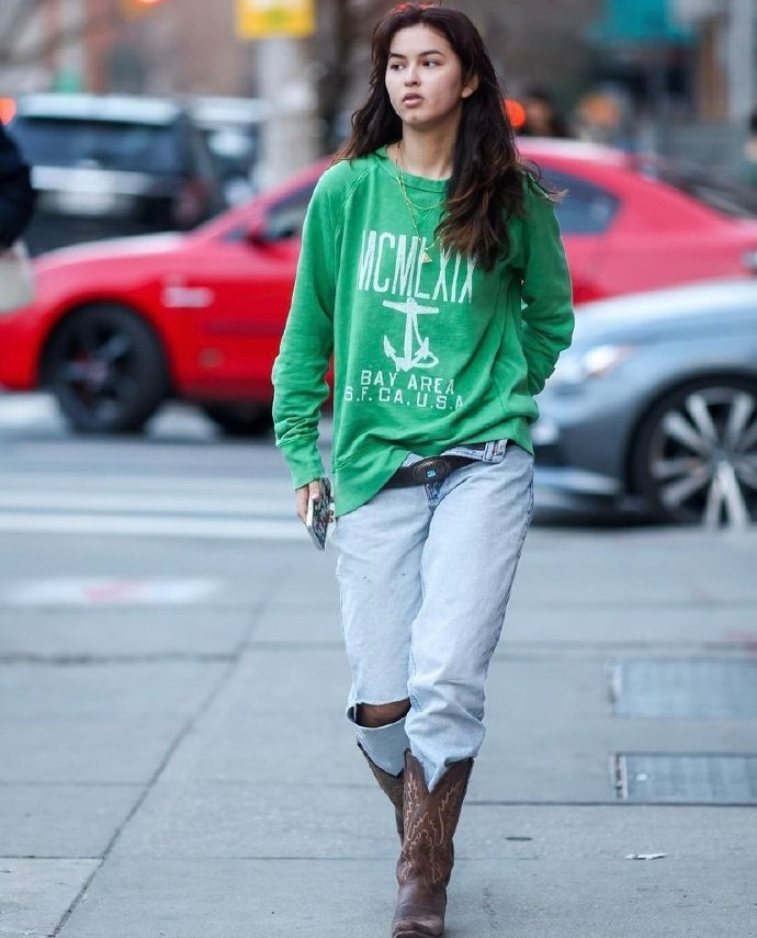 纽约曼哈顿潮人街拍