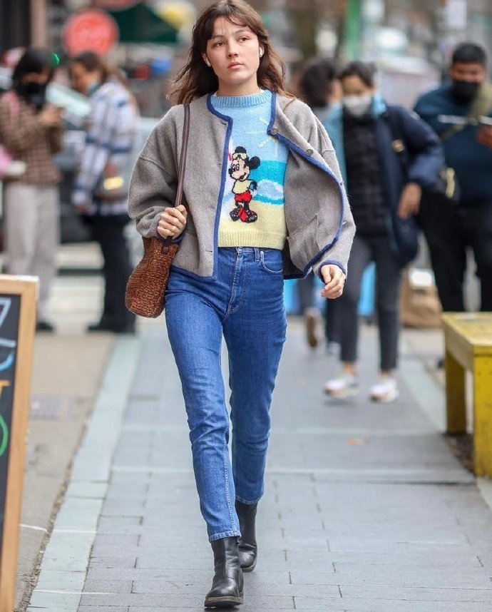 纽约曼哈顿潮人街拍