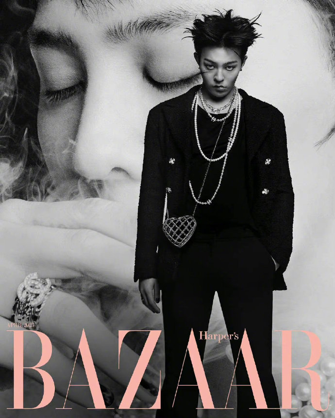 权志龙 harpers bazaar korea 四月刊封面人物__财经头条