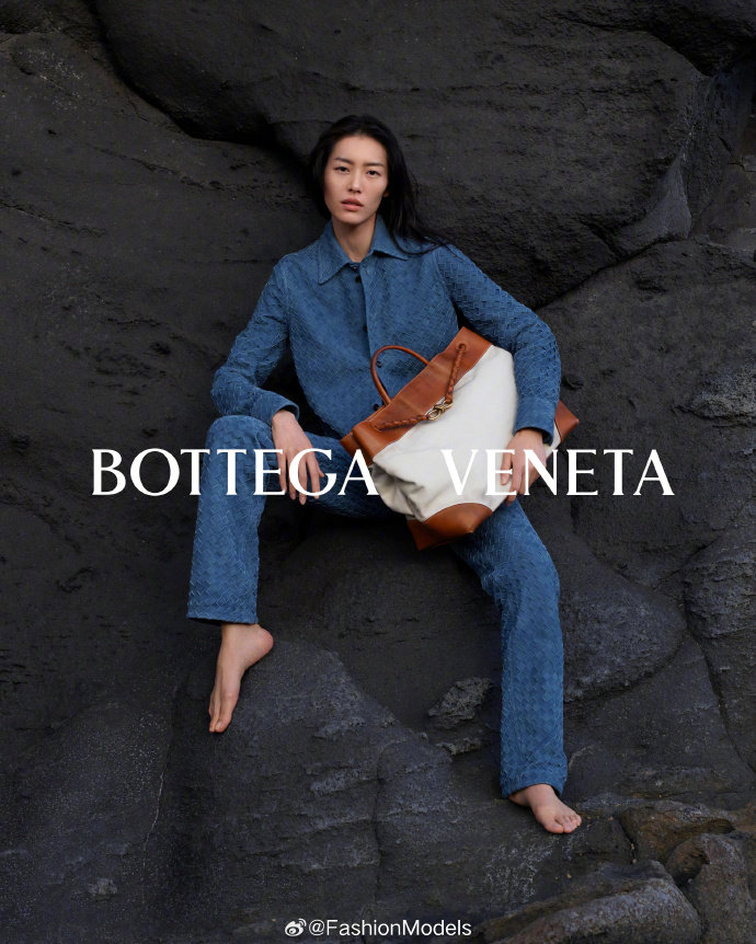 超模刘雯连庄bottegaveneta全球广告
