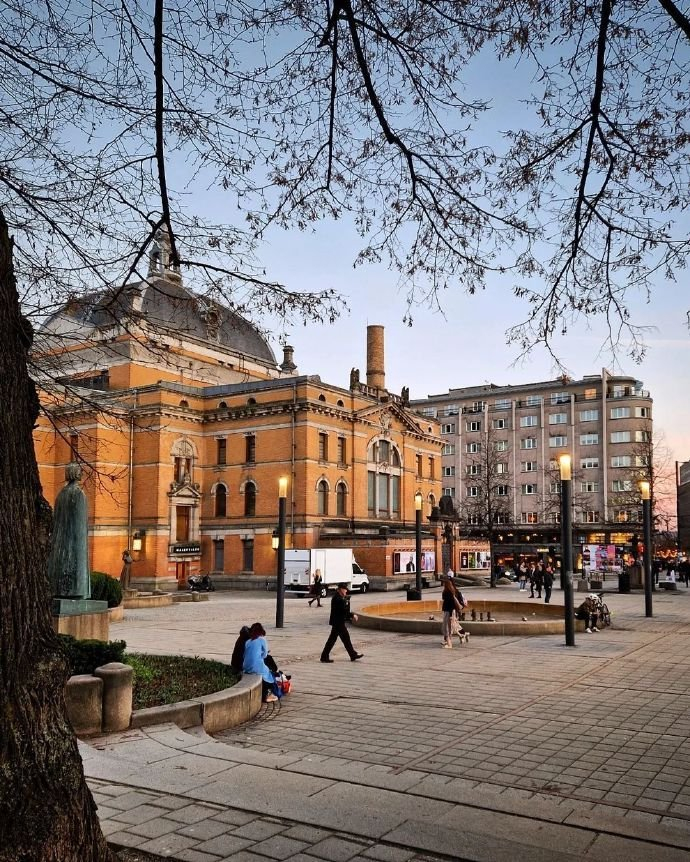 奥斯陆的春天静谧美好