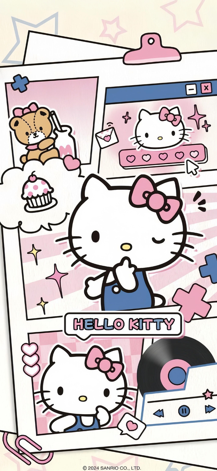 一眼就爱上的hello kitty壁纸