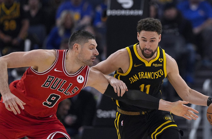 nba常规赛:库里18中5伤退勇士遭公牛逆转 德罗赞33 8罚球准绝杀|怀特