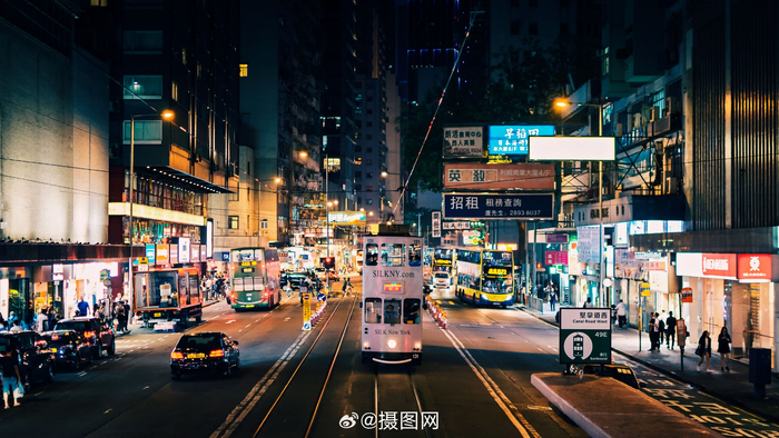 摄影精选在香港街头