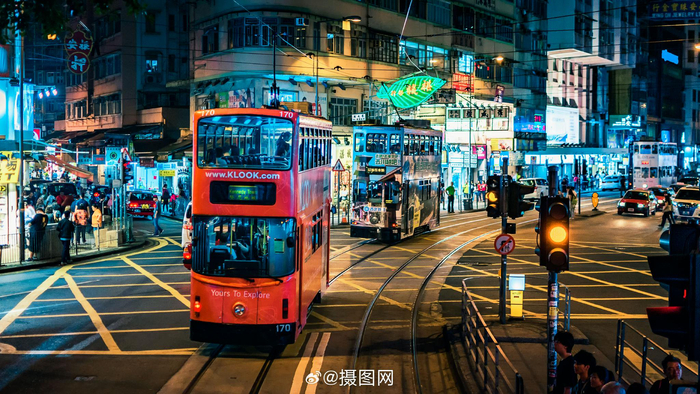 摄影精选在香港街头