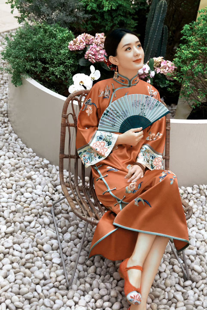 颖宝是古典美人旗袍美照我爱