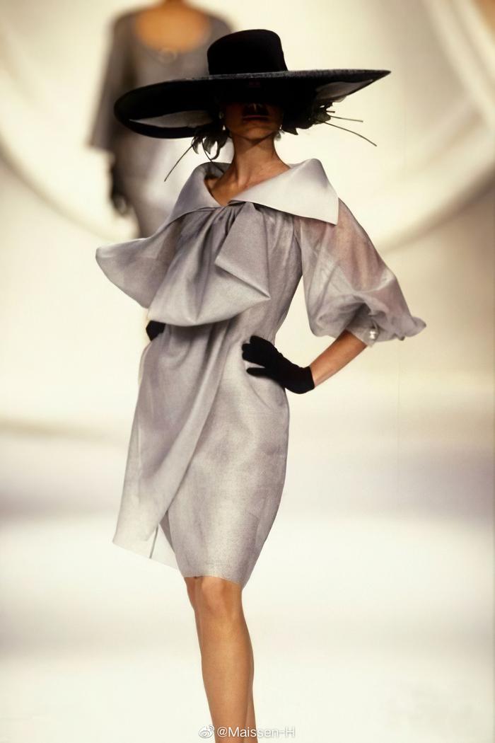 Christian Dior ss 1990 Couture Gianfranco Ferre在任时……