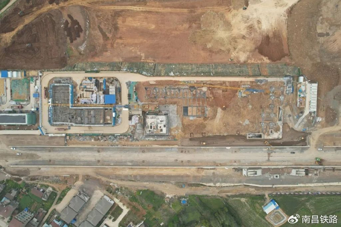 7座新建车站效果图曝光这条时速350公里高铁建设进度更新