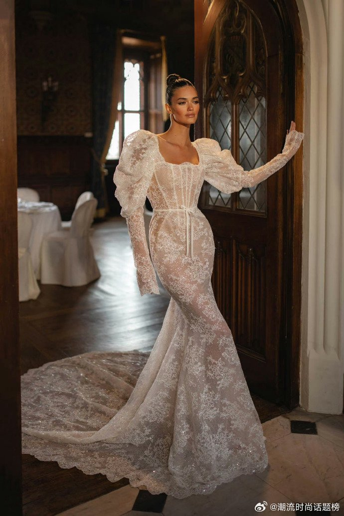 berta spring 2024 maggiore 系列 无法拒绝这样璀璨的婚纱啊