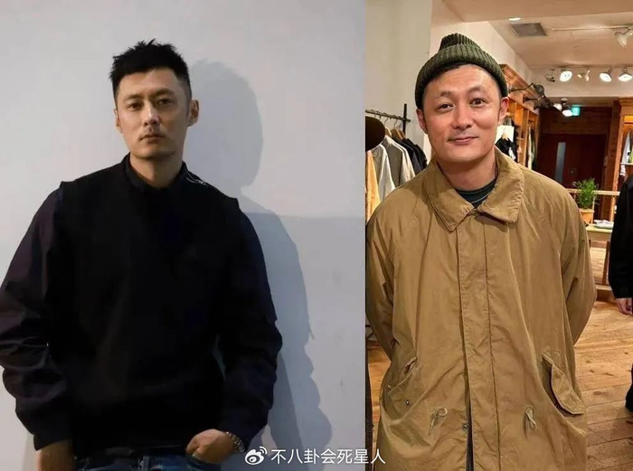 42岁余文乐近照变样胡子花白皱纹深断崖式衰老快认不出