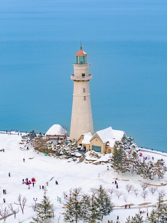 威海大雪图片