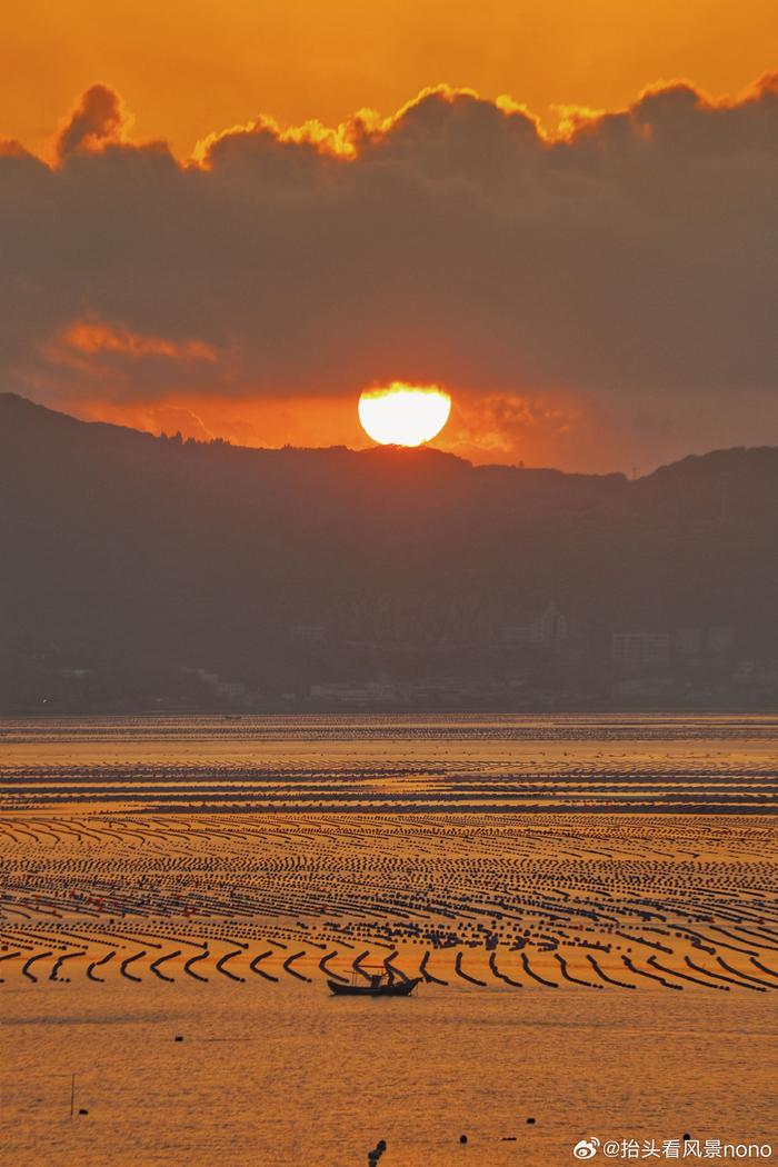 福建定海灣的治癒系日出山海之間總有那麼一瞬間的驚豔