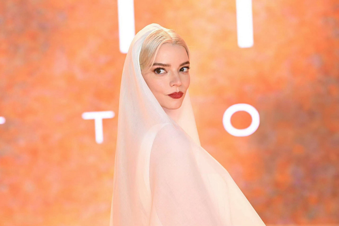 亮相沙丘2伦敦首映礼的安雅anyataylorjoy