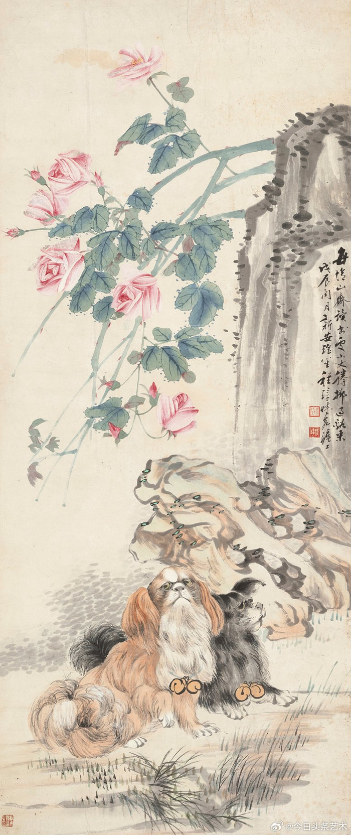 画家程璋笔下的动物画