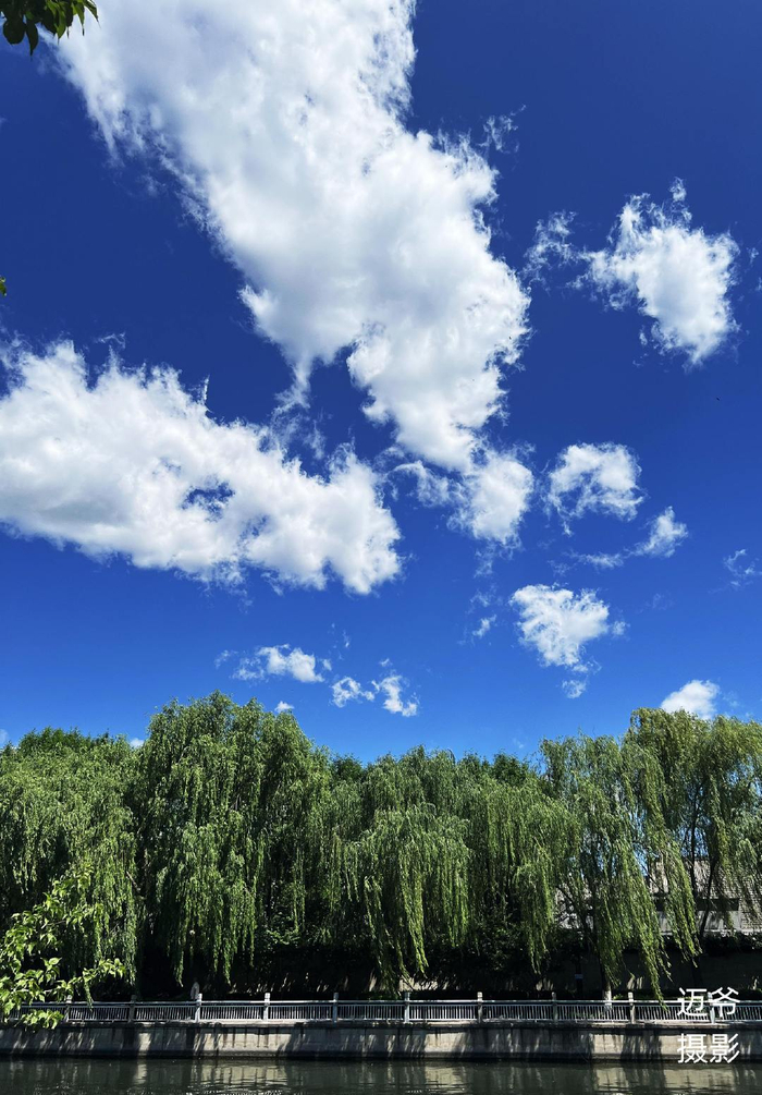 蓝天白云-手机原创摄影