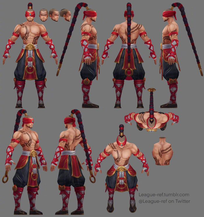 1/ 4盲僧 李青?神拳 李青?神龙尊者 李青?