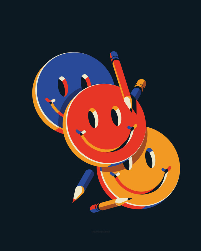 大胆的颜色和光影游戏 meghdeep sarker